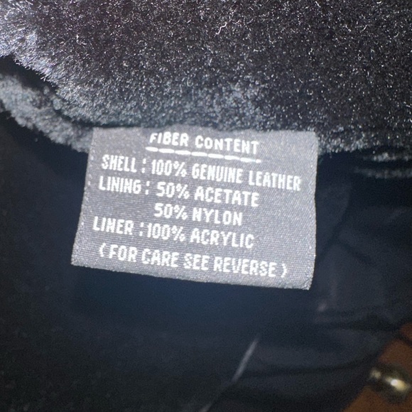 3XL - TREK - LEATHER JACKET- NEVER WORN BUT NOT TAGS - (genuine leather) - Picture 5 of 7